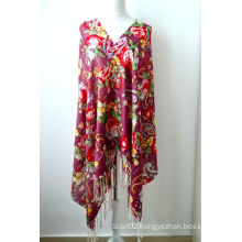 Wool Printed Shawl (12-BR020302-3)